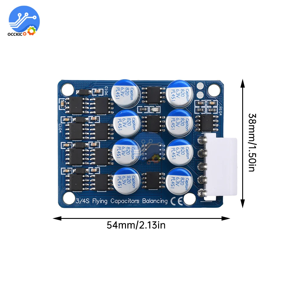 BMS 4S 6S 8S 3A bilanciatore equalizzatore attivo Lifepo4 batteria agli ioni di litio scheda di bilanciamento del trasferimento di energia per veicoli elettrici