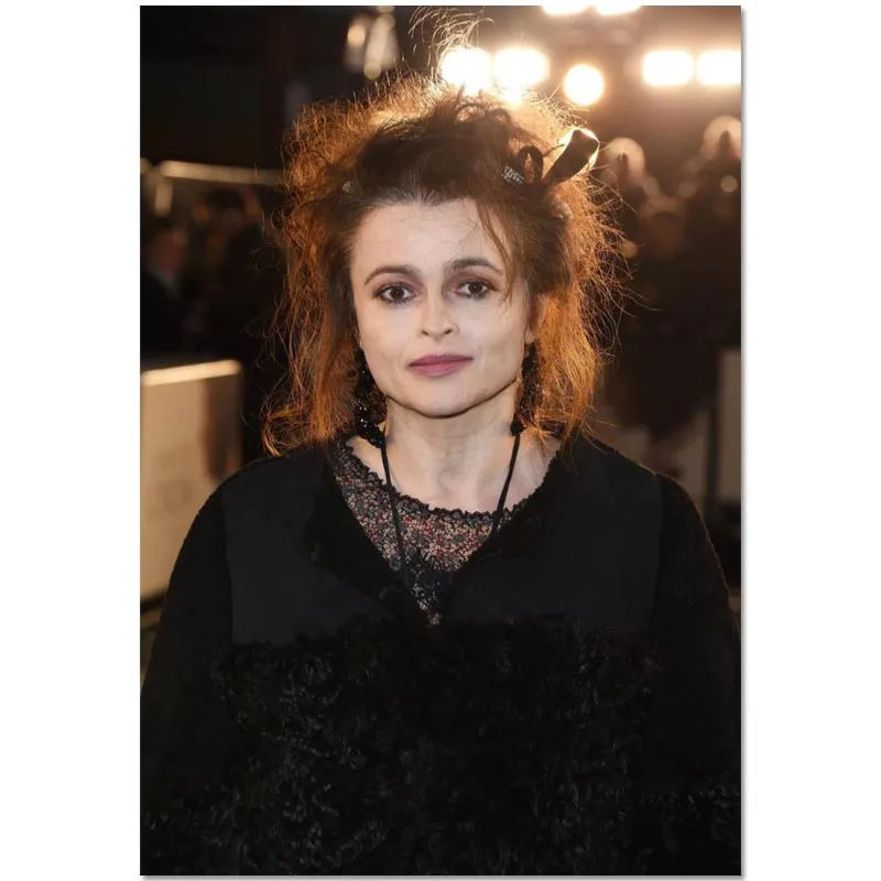 Custom Helena Bonham Carter Poster Canvas Poster 30X45cm,40X60cm Art Home Decoration Cloth Fabric Wall Poster Print Silk Fabric