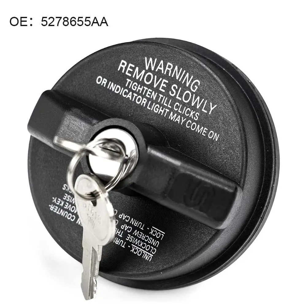 05278655AB Chave de Bloqueio da Tampa do Tanque de Combustível para Chrysler Dodge Jeep Ram Challenger Grand Caravan Ram 1500 Cherokee Wrangler