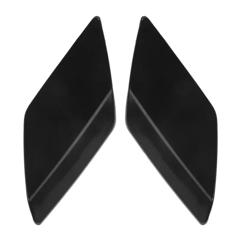 

AA92-2Pcs Left + Right Front Bumper Headlight Washer Nozzle Jet Cover Caps Dark Grey For Golf VI 6 MK6 5K0955109C 5K0955110C No