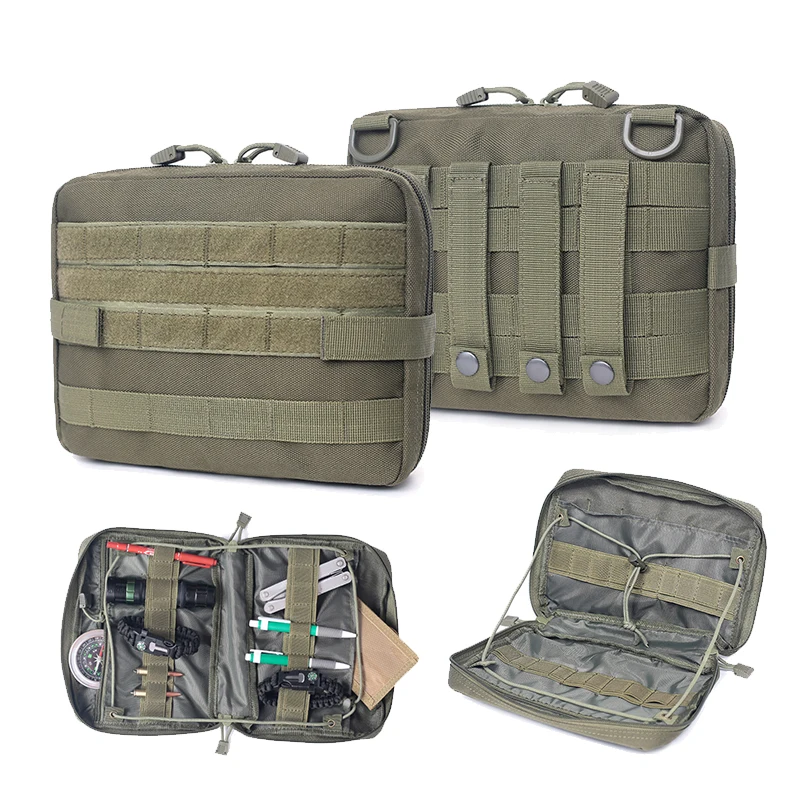 

Tool Kit Tactical Bag MOLLE Backpack Bags Pouch Outdoor Sport Multi-function Waterproof 1000D Nylon Bag Medical Tool Kit Pouch