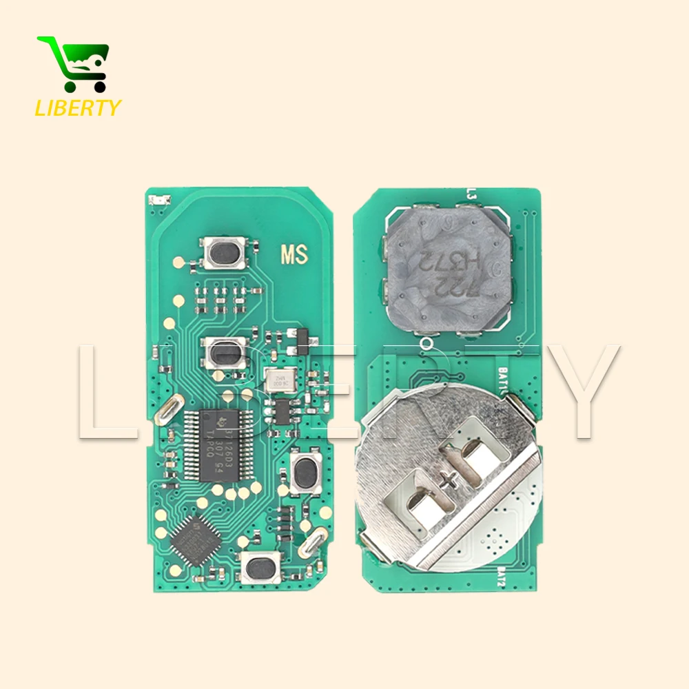 Liberty For Toyota Land Cruiser 2008+ Smart Car Key Fob 3 Button 433 ASK FCC B77EA A433 P1 98 4D Chip 89904-60440 89904-60790