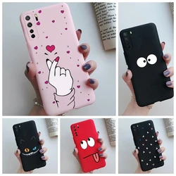 For Huawei P40 Lite 5G Case Cover For Huawei Nova 7 SE Protective Case For Honor 30S Russia TPU Silicone Bumper Nova7 Funda Bag