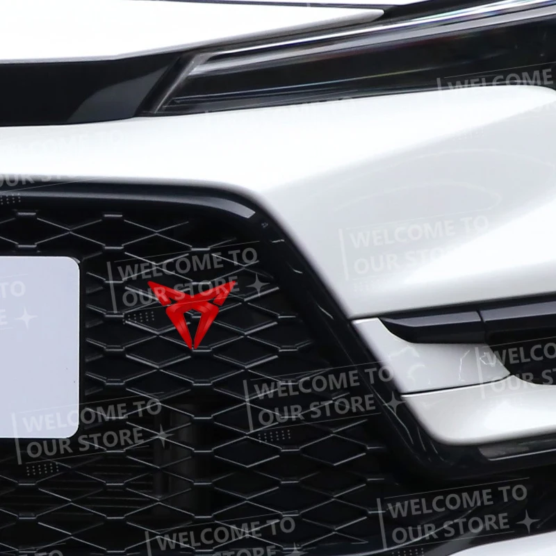 Naklejka samochodowa do Cordoba Ibiza Leon Tarraco Ateca Arona Born VZ5 Grille 3D Metal Logo Badge Decal Rear Trunk Emblem Akcesoria