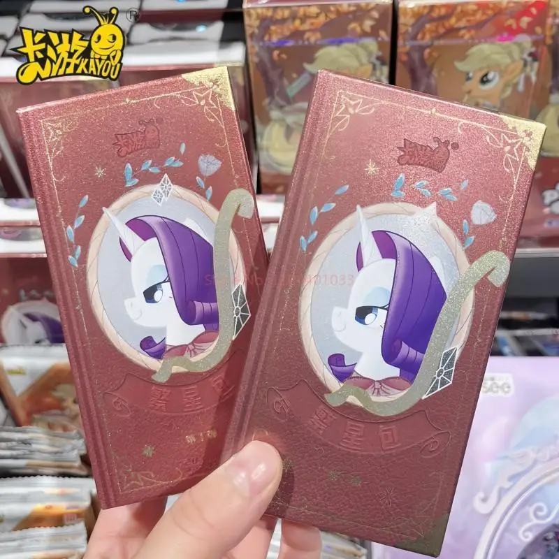 

KAYOU натуральная My Little Pony Friendship Forever Star Pack великолепные позолоченные карты принцессы Коллекционные игрушки Праздничные подарки на день рождения