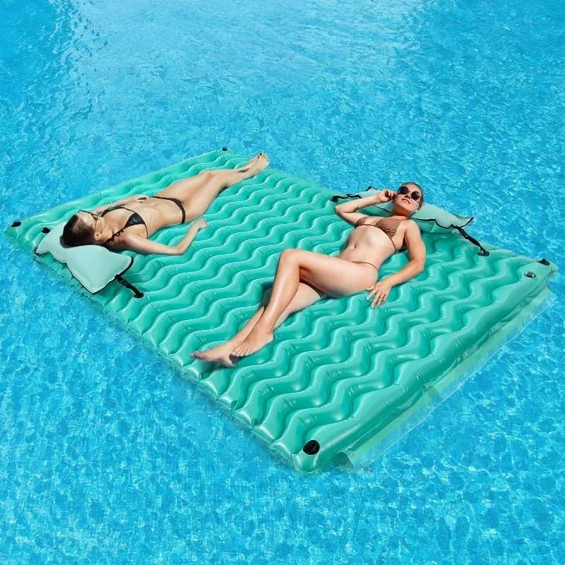 

Sunrio Inflatable Floating Mat-Pool Float Lake Floats Hammock Pool Mats for Floating Swimming Pool Beach Lake Summer Water Party