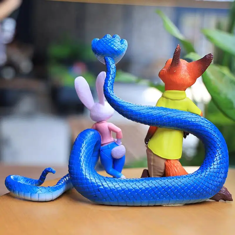 2025 Miniso Zootopia2 animaux figurine jouets lapin Judy Hopps renard Nick Wilde film enfants cadeau Collection figurines