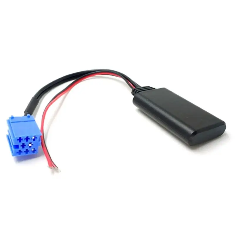 A60E-Wireless Bluetooth Audio Cable Adapter AUX Input MINI ISO 8Pin For Smart Fortwo 450 Radio MP3 Auxiliary In Lead
