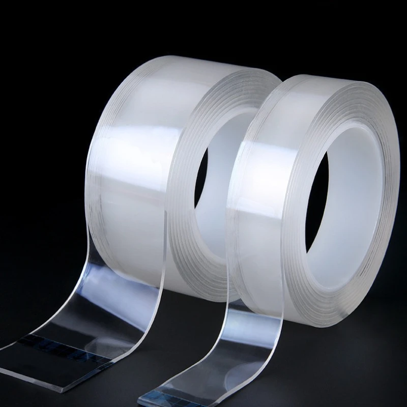 

1/2/3PCS Secretless acrylic double-sided adhesive high-viscosity nano tape waterproof transparent tape strongly fixed wall car