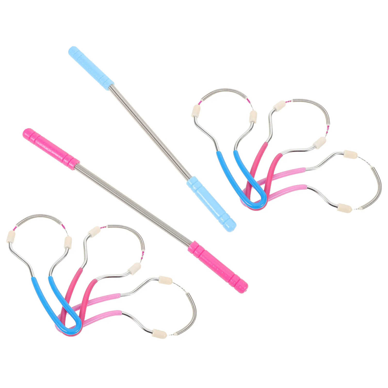 8Pcs Facial Hair Remover Spring Epilator for Women – Stainless Steel, Portable, Lightweight & Precise