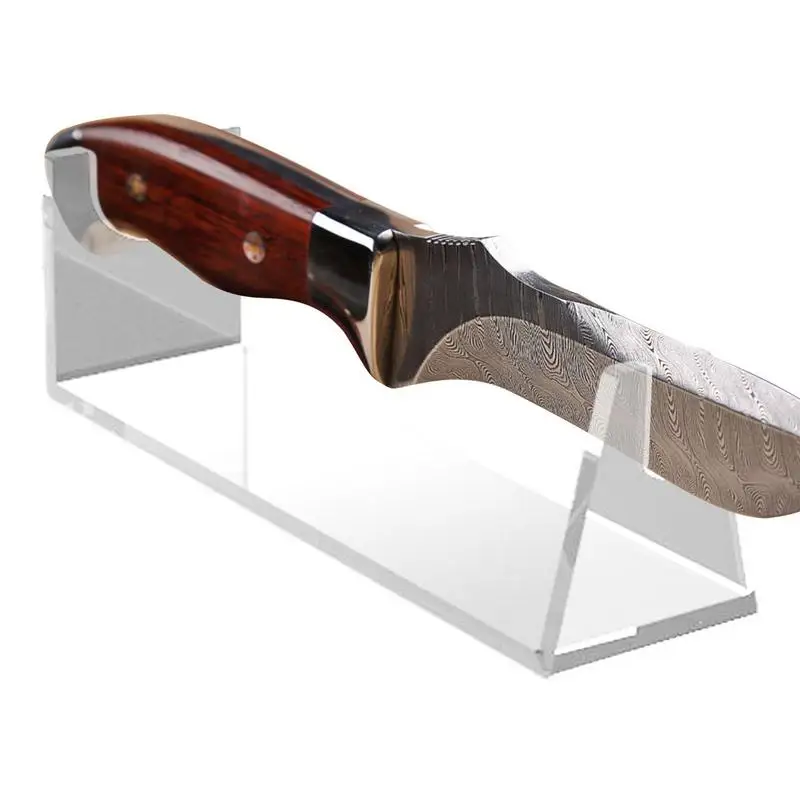Acryl Messer Display Stand Dekorative Schwerter Display Halter Rack für Lagerung Einzel Messer Desktop Dekoration Sammlung