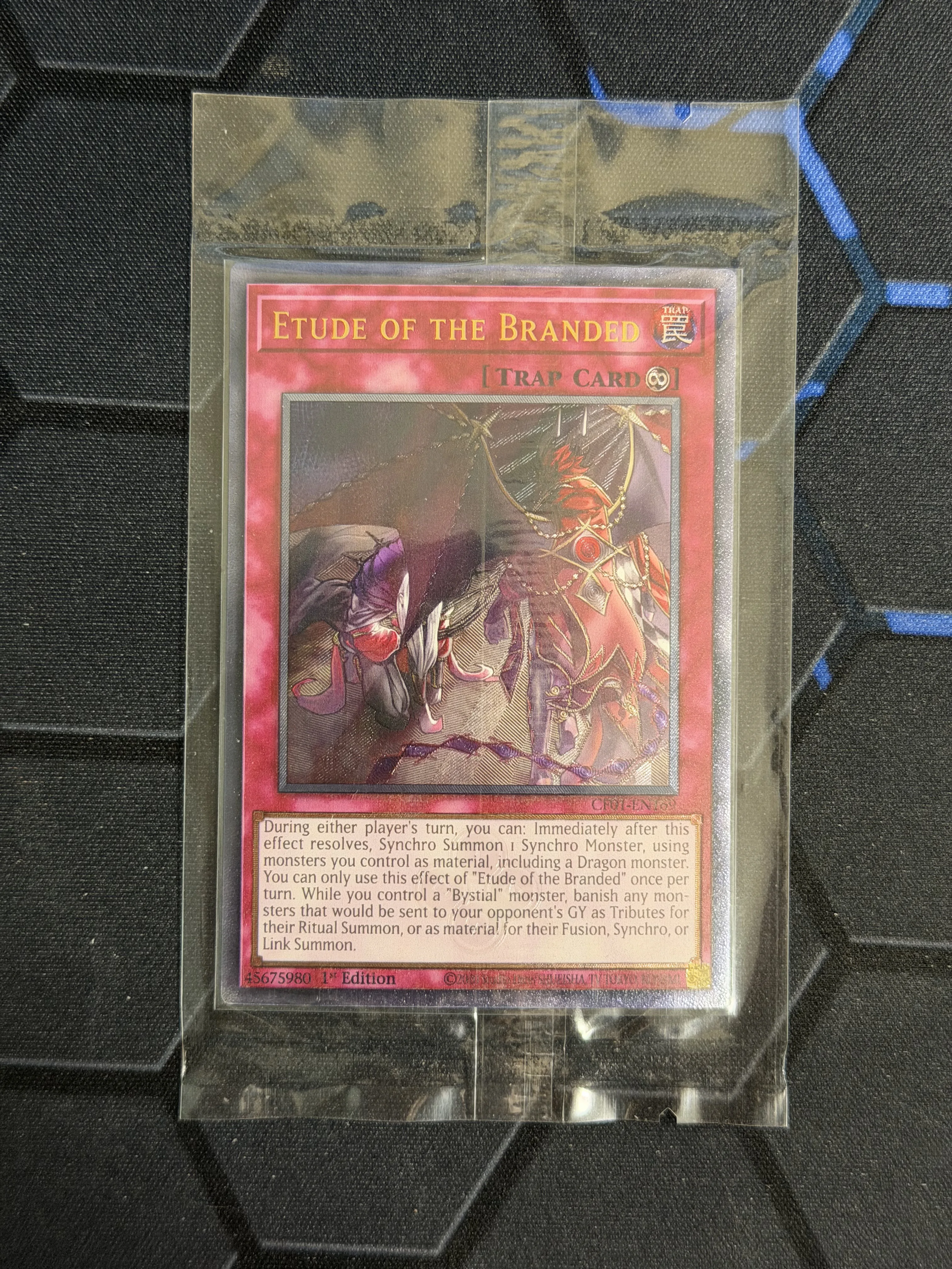 

Yu-Gi-Oh 25th Attitude of the Branded CF01-EN169 English Card Anime Game Collectible Card Kids Gift DIY (Not Original)