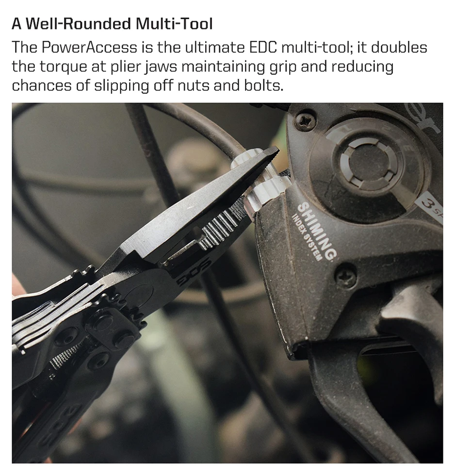 SOG 21-in-1 Professionelles Multitool mit Säge, Schraubendreher-Sets, Klappmesser, EDC Multifunktionszange, Handwerkzeuge, Taktische Ausrüstung – Detail 9