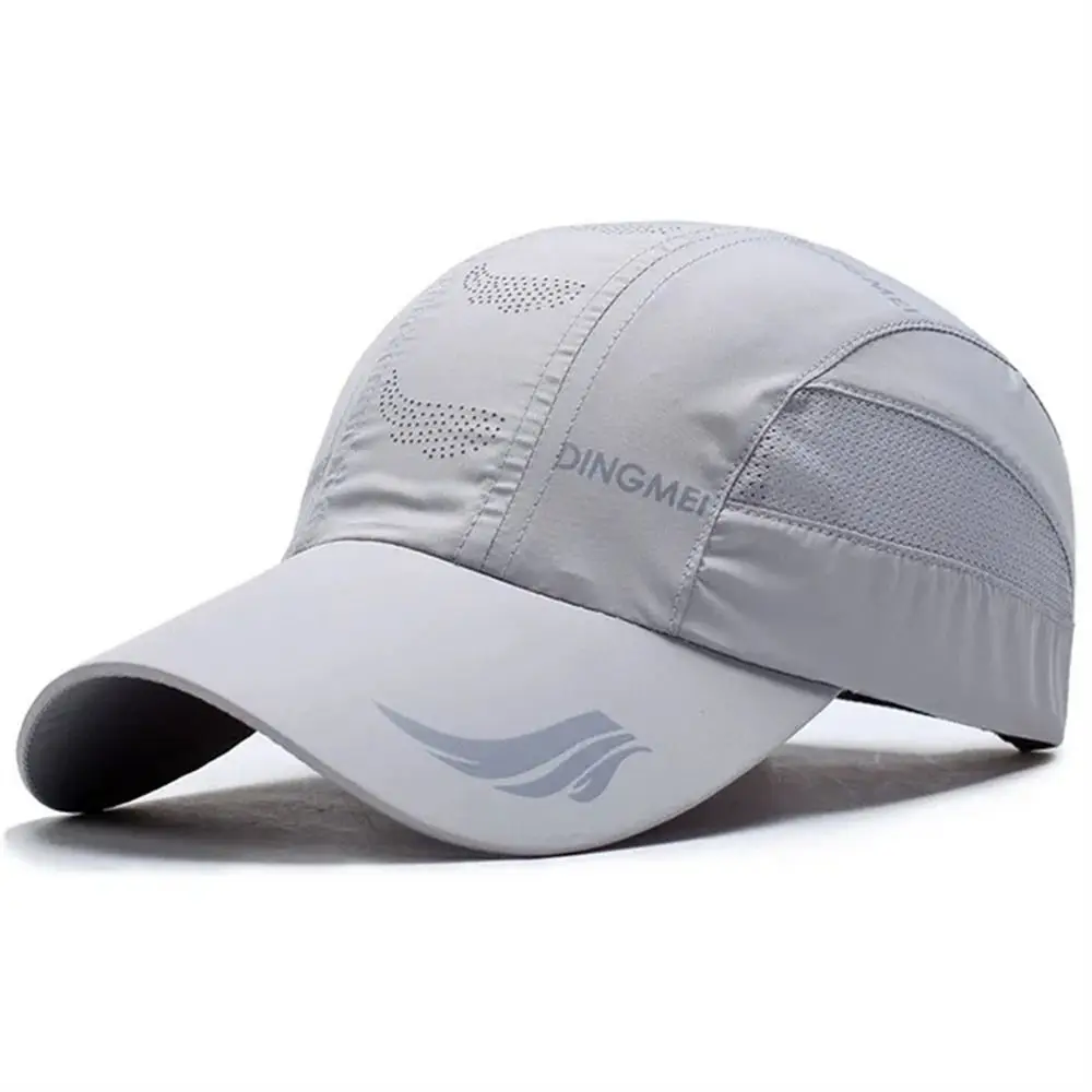 

Camping Fishing Quick Dry Baseball Cap Breathable Sun Protection Sports Cap Lightweight Casual Snapback Hat Golf Tennis