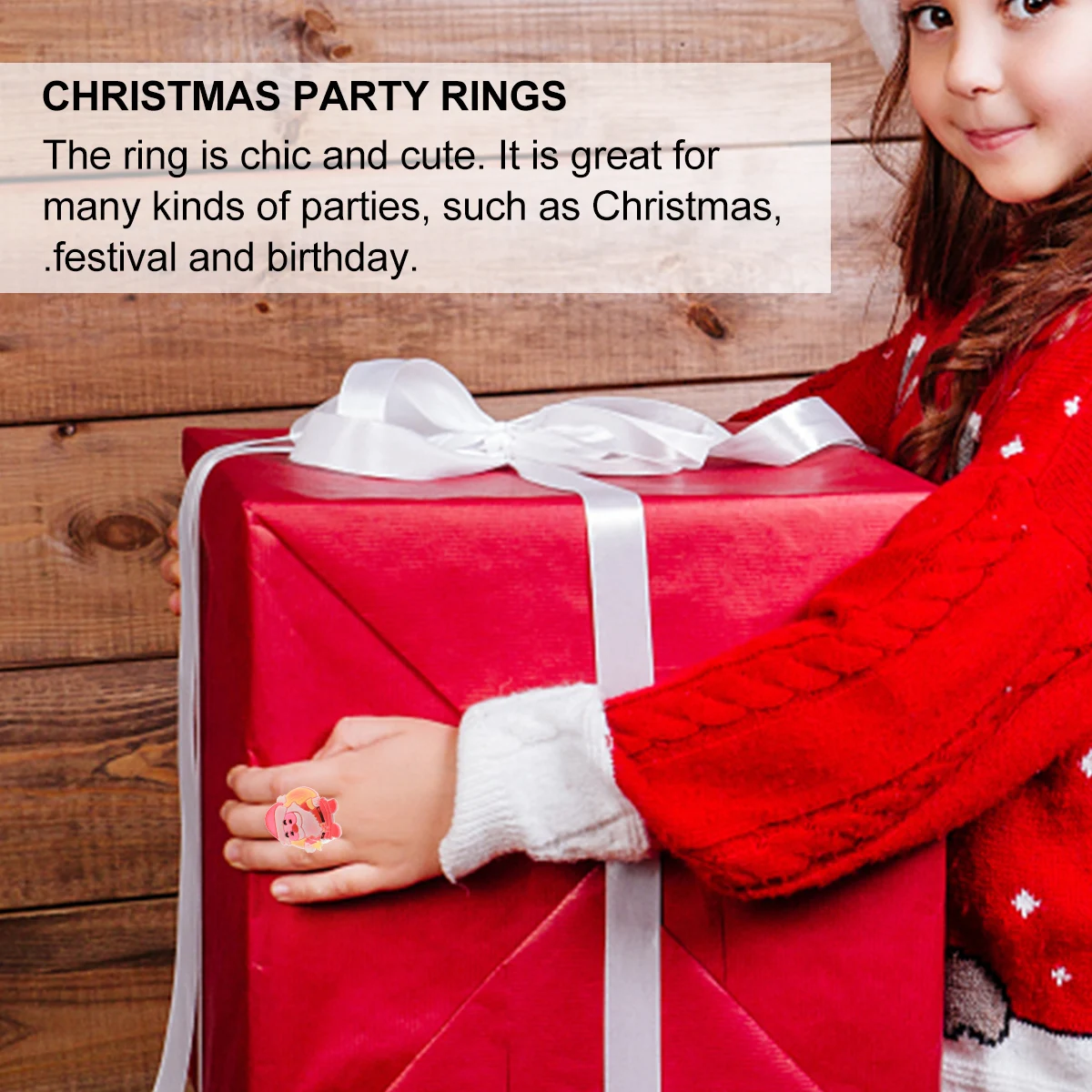 

30 Pcs Glowing LED Rings Luminous Flashing Finger Rings Toy Button Powered Christmas Party Child Presents Gifts