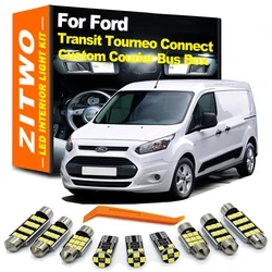 ZITWO LED Interior Dome Reading Map Light Bulb Kit For Ford Transit Tourneo Connect Custom Courier Bus Box 1991-2021 Accessories