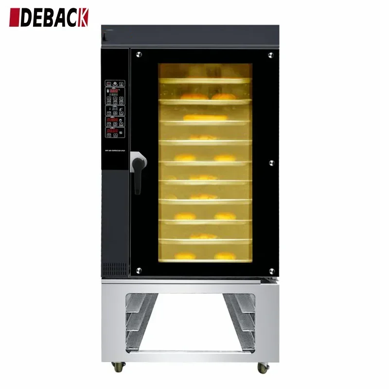 High Speed Countertop Microwave Convection Oven Stainless Steel 10 Trays Electric Convection Oven Bread Pizza Cake Baking Oven