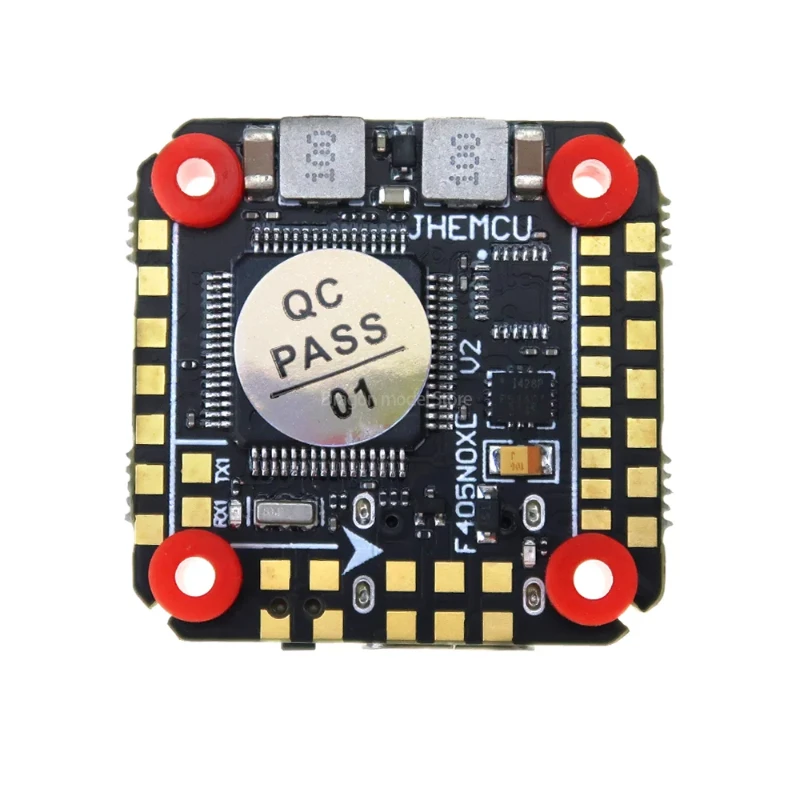 1pcs for F405 NOXE V2 Flight Controller Baro OSD 16MB BlackBox 5V 10V Dual BEC 20X20mm LIPO for FPV Freestyle Drone DIY Parts