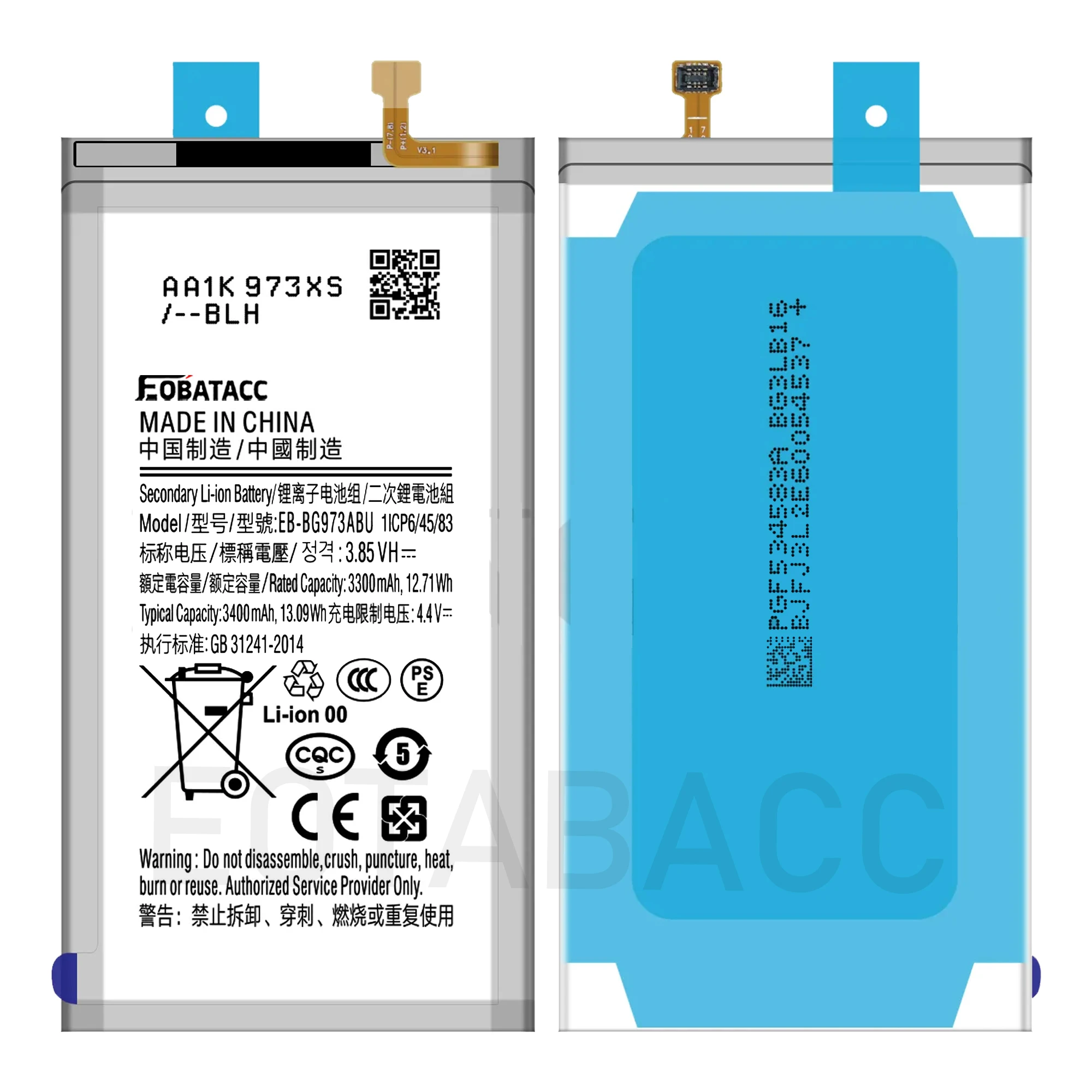 2025 год EOTABACC 100% оригинальный аккумулятор EB-BG973ABU для Samsung S10, аккумулятор + инструменты