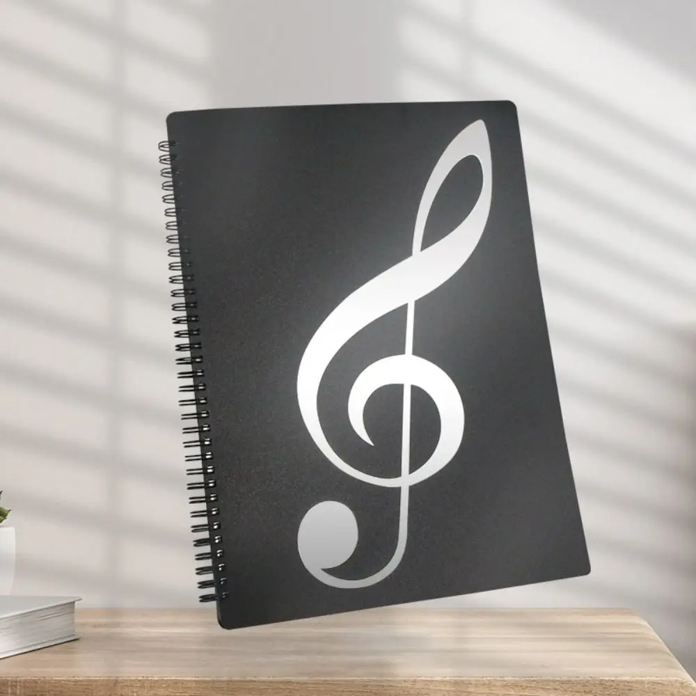 

Flexible Multi-layer Music Score Folder Detachable Writable Piano Music Score Folder Fits Letter Size 40 Pages