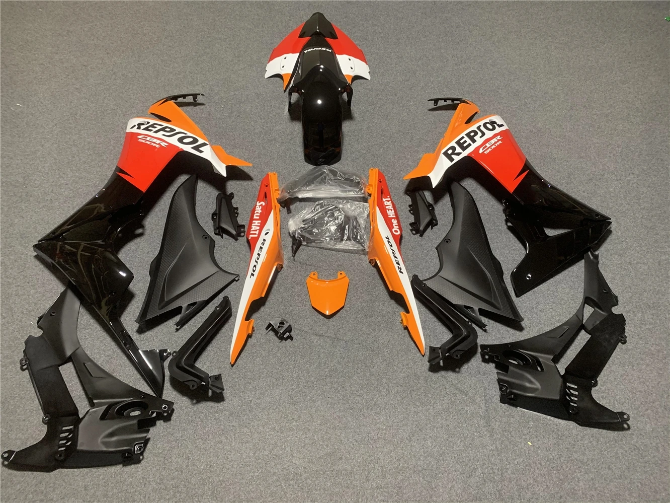 Motorcycle Fairing Kit Suitable for CBR500R 13 14 15 Years CBR500 2013 2014 2015 Fairing Black white Red Orange