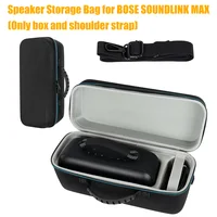 Bolsa de almacenamiento de Altavoz Bluetooth inalámbrico EVA dura para BOSE SOUNDLINK MAX Estuche de transporte para viaje a casa a prueba de golpes a prueba de polvo al aire libre