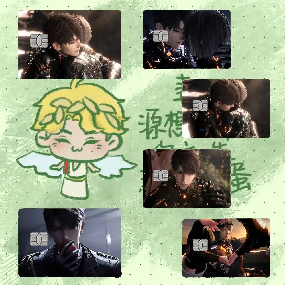 Caleb Credit Debit Film Skin Sticker Credit Skin Stickers For Bank Bus Metro Sticker Waterproof Women Gift B