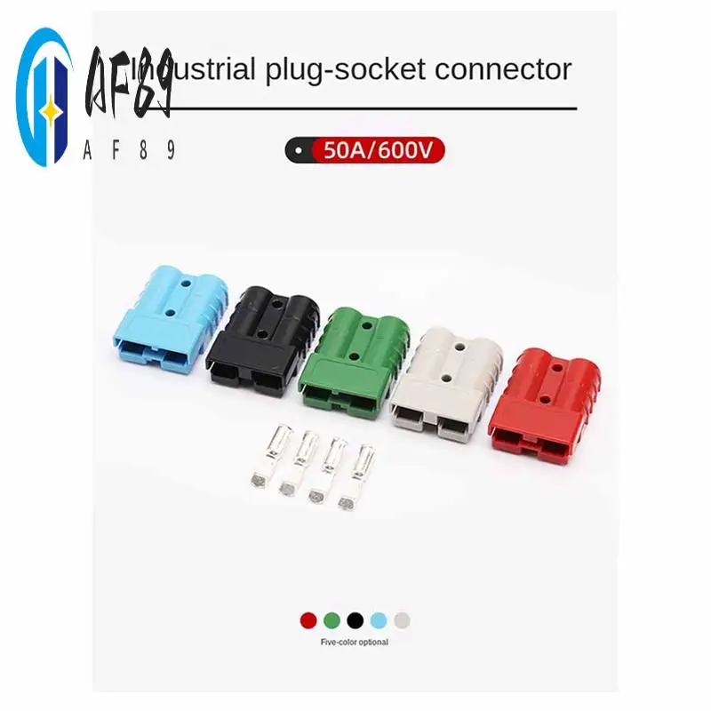 

AF89-50A High Current Connector For Electric Vehicle Batteries, UPS, Solar Cables, New Energy Plugs