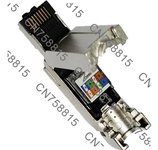 5pcs， 4/8-core plug 180 degrees， 6gk1901-1bb10-2aa0 pressure free industrial ethernet head