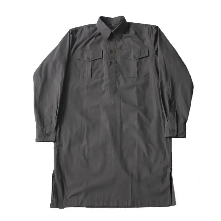 EMD   shirt Cotton cloth Dark grey