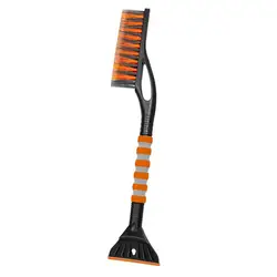 Snow Brush For Car Ice Scrapers And Brushes 2 In 1 Tough Window Snow Scraper Car Snow Removal Tools For Truck SUV Vehicle Window