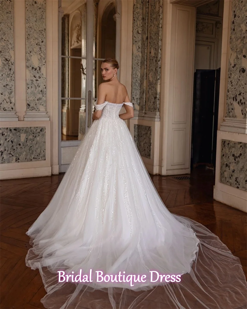 Vestido de novia de Organza blanco puro personalizado, exquisito vestido de novia sin tirantes para fiesta nupcial, manga desmontable delicada, vestidos de novia con cremallera en la espalda