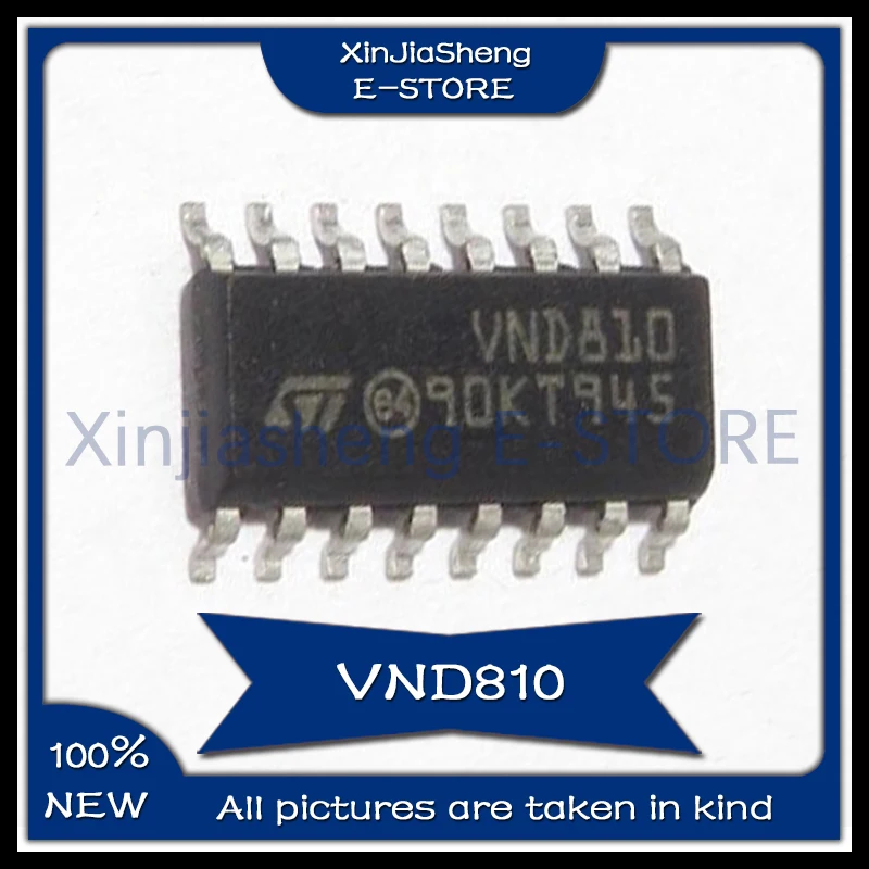 5PCS/LOT VND810 VND810PTR-E VND81013TR SOP16 Automobile air conditioning panel chip 100% New Original IC Chip In Stock