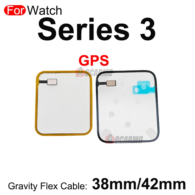 Aocarmo For Apple Watch Series 3 S3 38mm 42mm GPS LTE Version 3D Gravity Sensor Connection Flex Cable Repair Parts