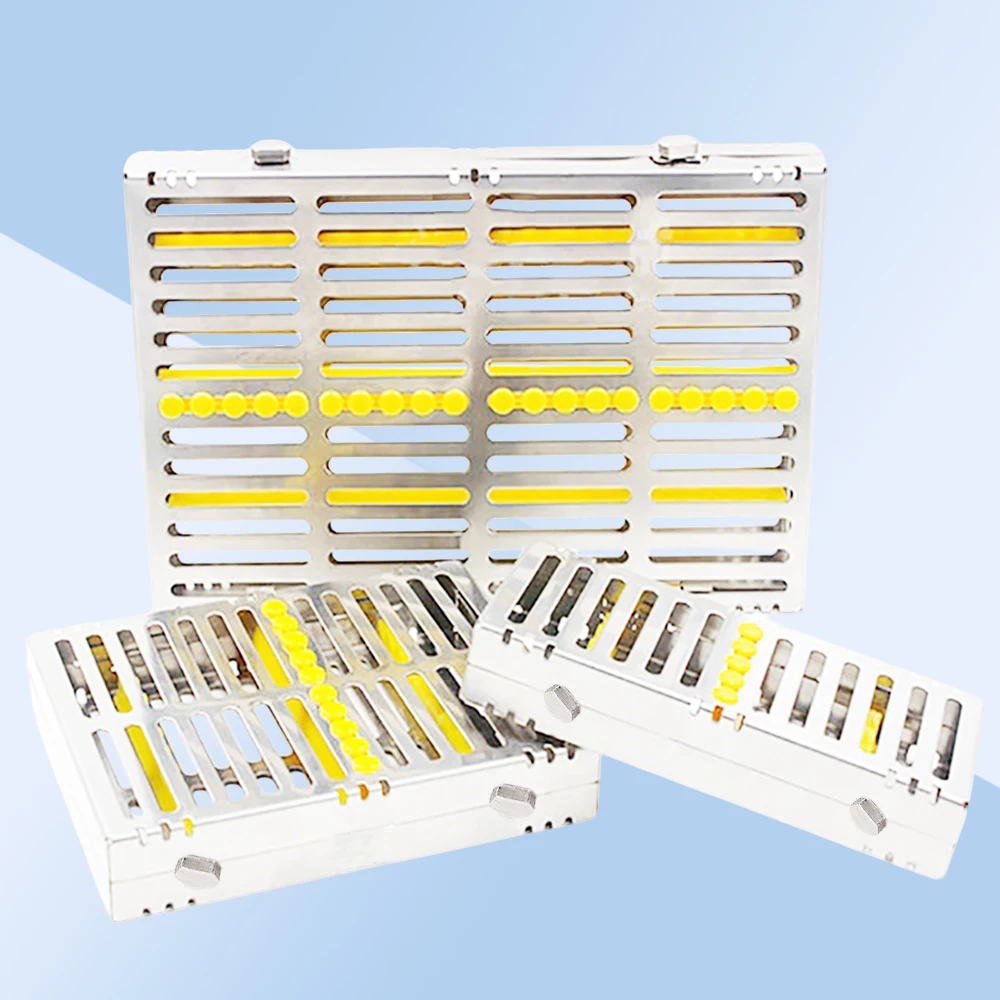

Автоклавируемая стоматологическая стерилизационная кассета-лоток для боров, файлов и инструментов, стойка для дезинфекции из нержавеющей стали