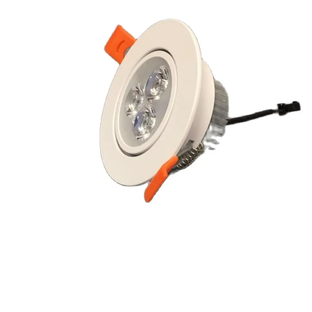 10Pack Small Spotlights,3W Cold White Aluminium Mini Spot Downlight With Transformer LED Recessed Ceiling Lights D