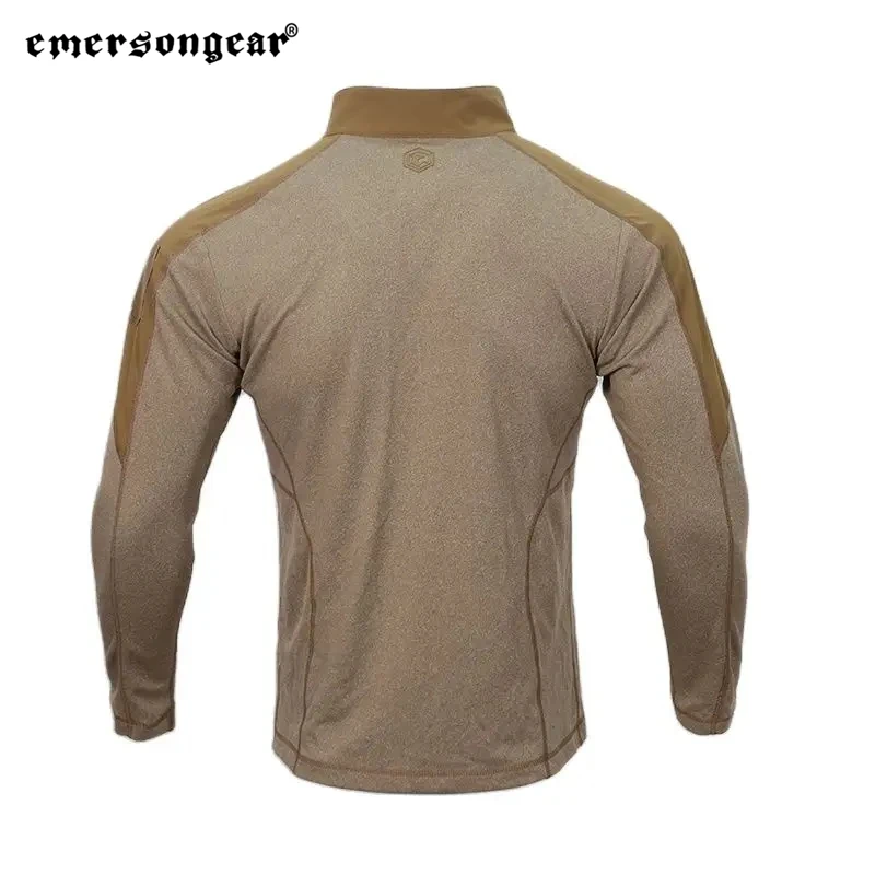 Emersongear BlueLabel Tactical Hunter Long Sleeve Polo Shirt Daily Tops T-shirt Fitness Commuter Hiking Sport Outdoor Hunting