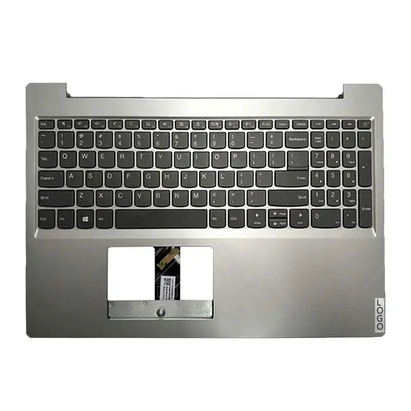 Imagem -02 - Teclado dos Eua com Palmrest Tampa Superior sem Touchpad Case Base Inferior Notebook Ideapad Novo L34015 L340-15iwl L340-15api Case de
