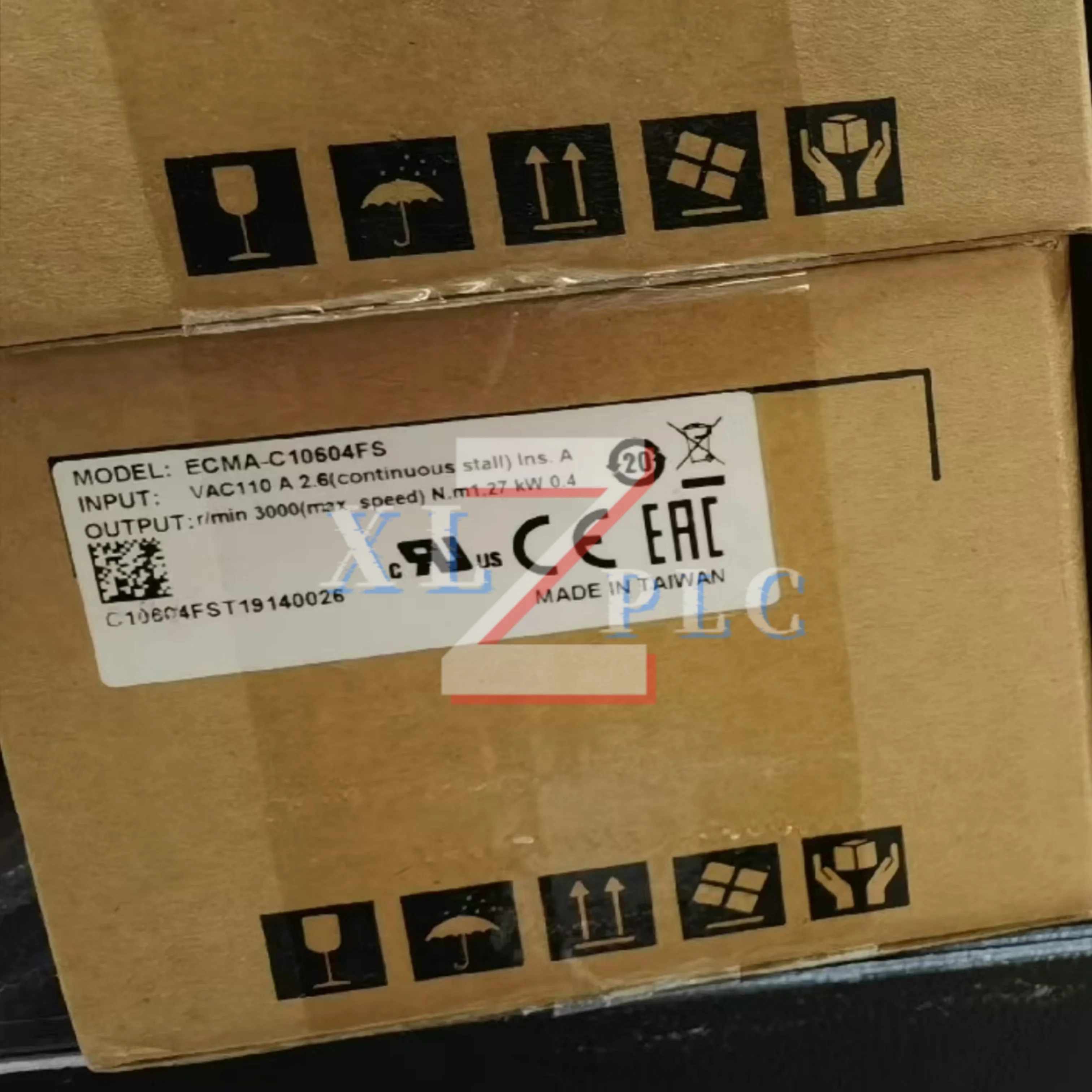 

Серводвигатель новый в наличии ECMA-C10604FS ECMA-C10604RS