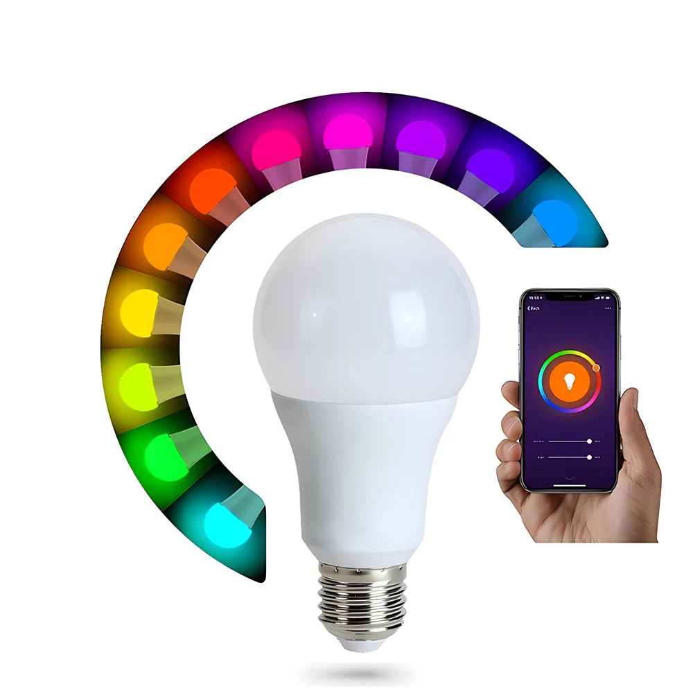 E27 Led Rgb Colorfu… - image