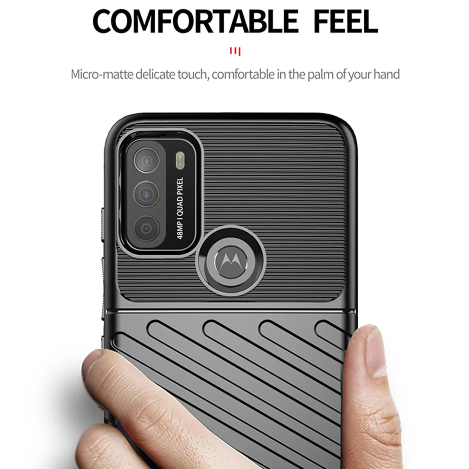 Thunder Cases G52 Motorola G50 G53 2023 Fashion Silicone Back Cover For Moto G51 5G Shockproof Matte Case