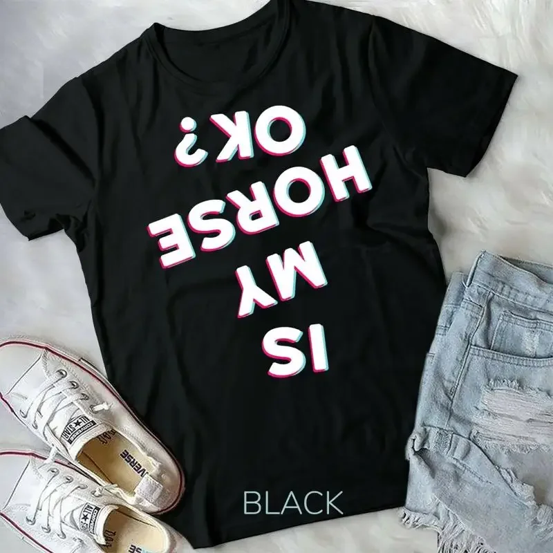 Es mi caballo Ok montar a caballo artículo de ropa ecuestre camiseta camiseta Unisex
