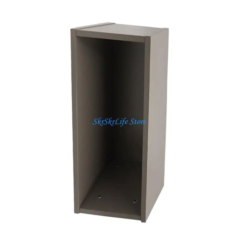 E65E Stackable Elegant Open Front CDs Shelf Design For Easy Access To Movie Music And Game Discs Storage Rack Organizers