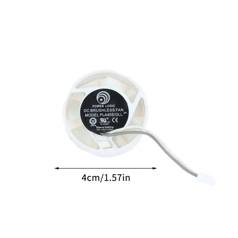 Ultra Quiet 40mm Case Cooling Fan 12V 2Pin 40*40*10mm Cooler for 3D Printer Extruder DIY Radiator Small Electronic Devices