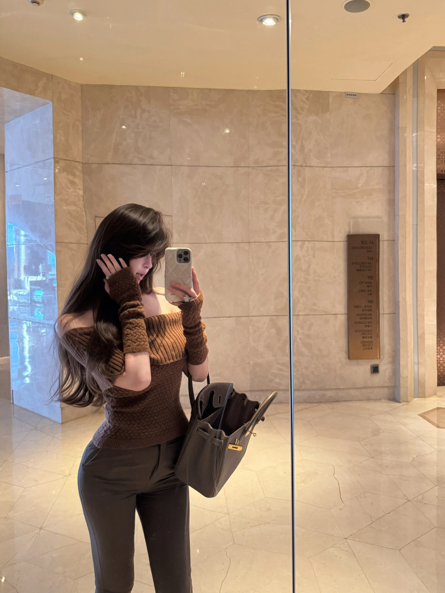 

M900 Knitted One-oulder Long Sve Slim Fit T-irt Ele Design Spring Autumn Faionable Casual Wear for Women