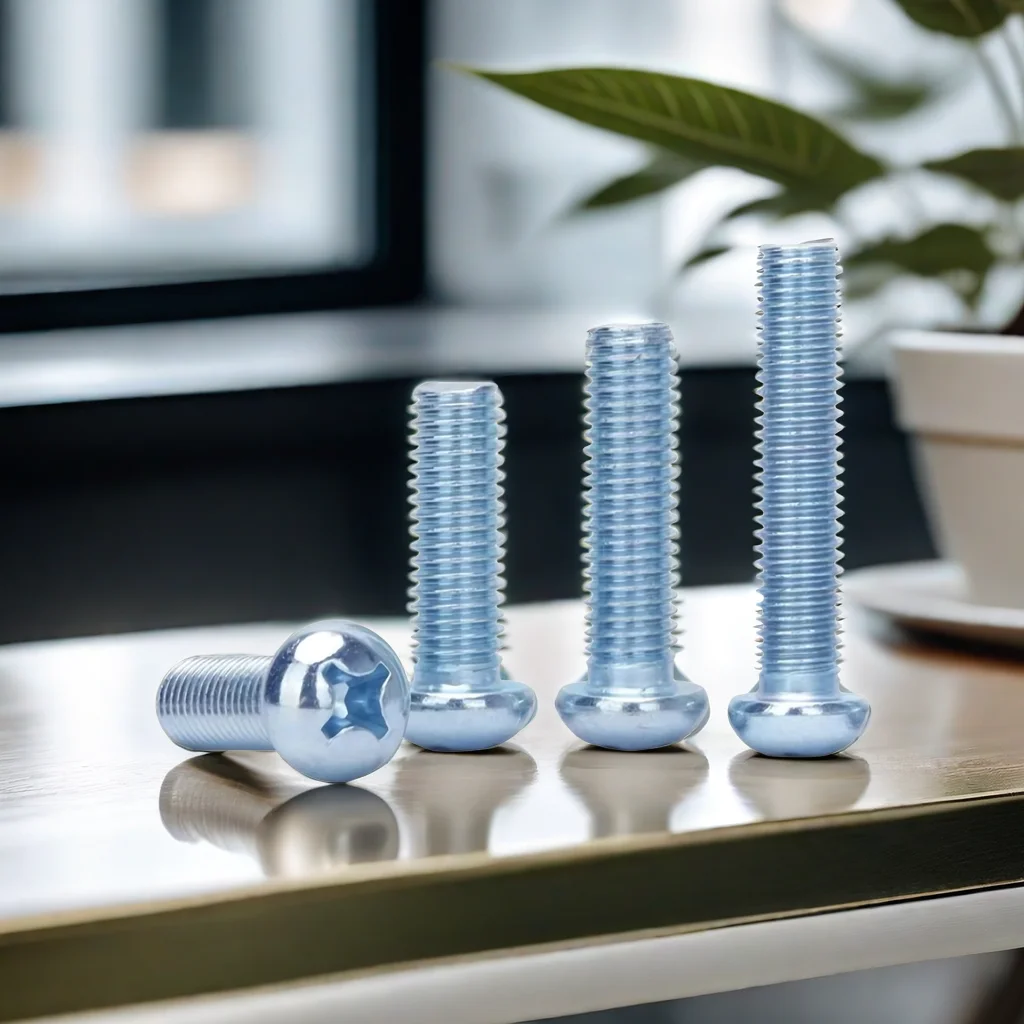 M3 Round Head Machine Screw Galvanized Woodworking Screw, M3 5.5 6 7.5 8.5 11 21