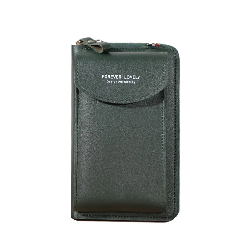 Portafoglio da donna a tracolla Mini borse in pelle cinghie porta carte di credito per cellulare portafoglio borsa tasche per soldi borse piccole