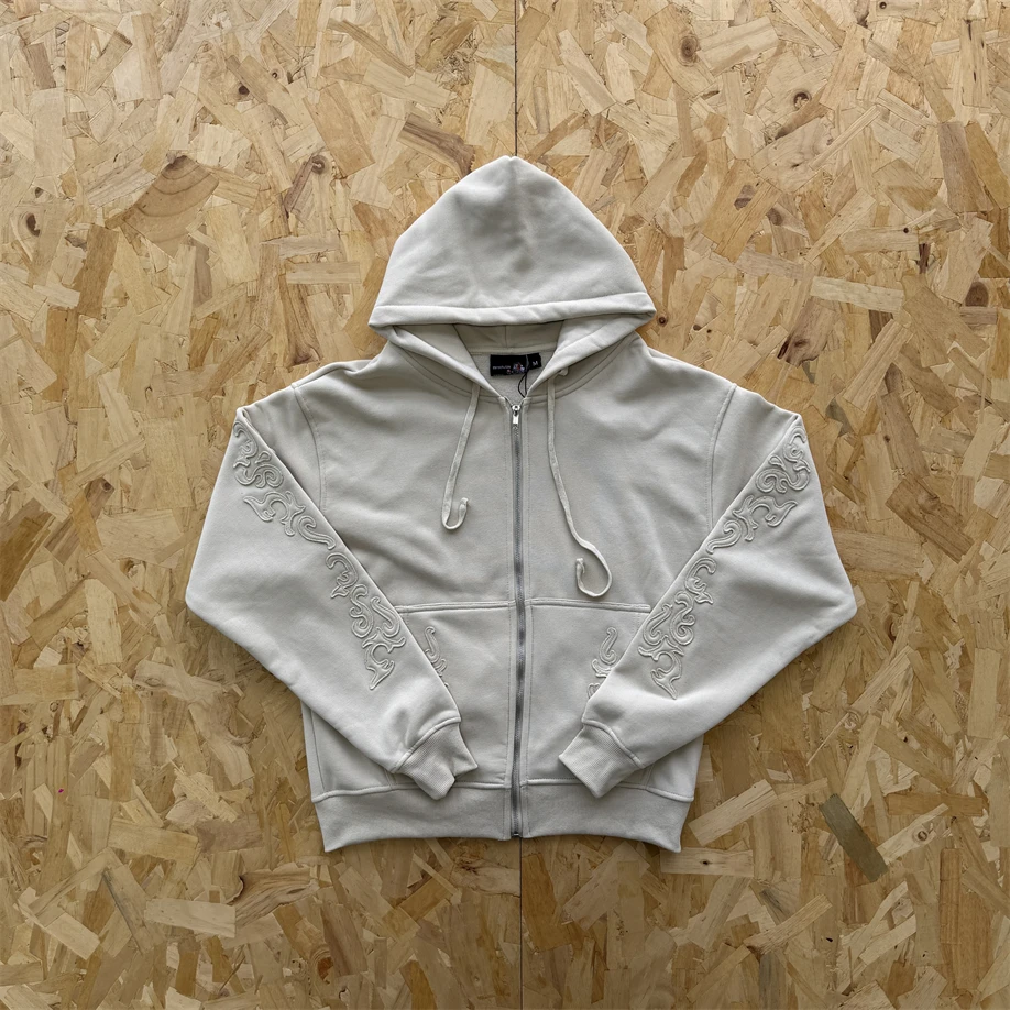 Derschutze Western Sle Zip up Hoodie ex Bla Hooded Zipper Sweatirt Long Sve Commute Sle Casual Comfortable Fit