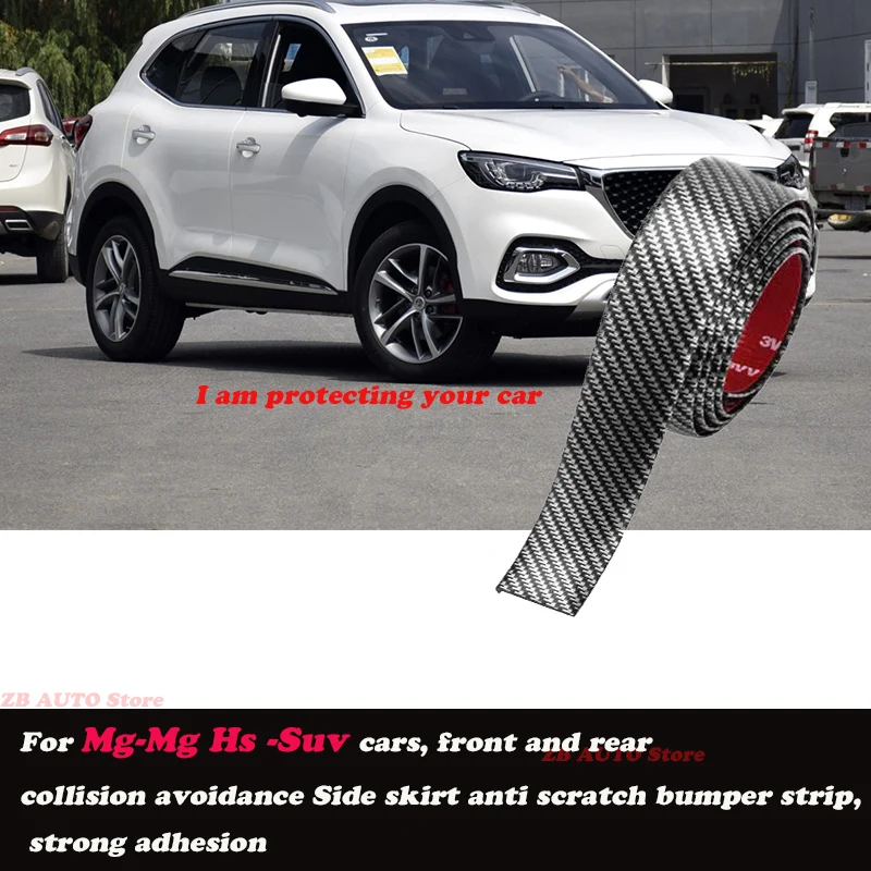 

Strong adhesive bumper strip, front and rear lip side skirts, collision and scratch resistant suitable For Mg Hs Suv