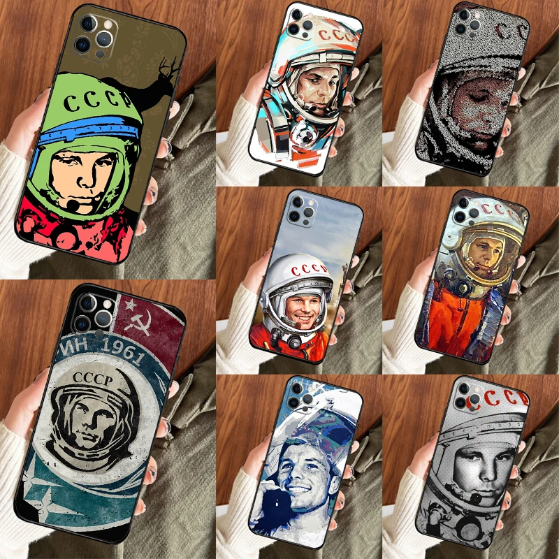 Yuri Gagarin Y Laika Phone Case For Samsung Galaxy S26 S25 Ultra S20 S21 S22 S23 S24 S10 Plus S25 FE Back Cover
